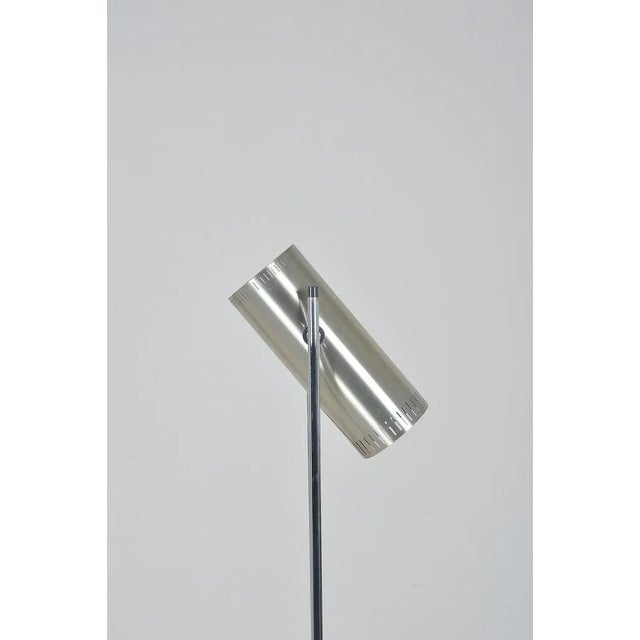 Metal Danish Trombone Floor Lamp by Jo Hammerborg for Fog & Mørup, 1960s For Sale - Image 7 of 12