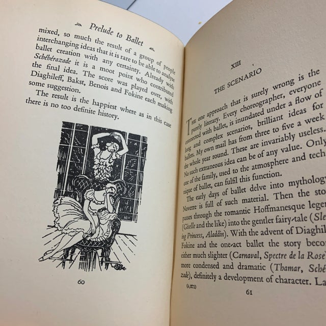 Paper Dancers Through the Ages Prelude to Ballet Books - a Pair For Sale - Image 7 of 10