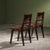 Mid-Century Modern Chairs in Cognac Leather and Stained Oak from Jens Risom, United States, 1940s, Set of 2 For Sale - Image 3 of 11