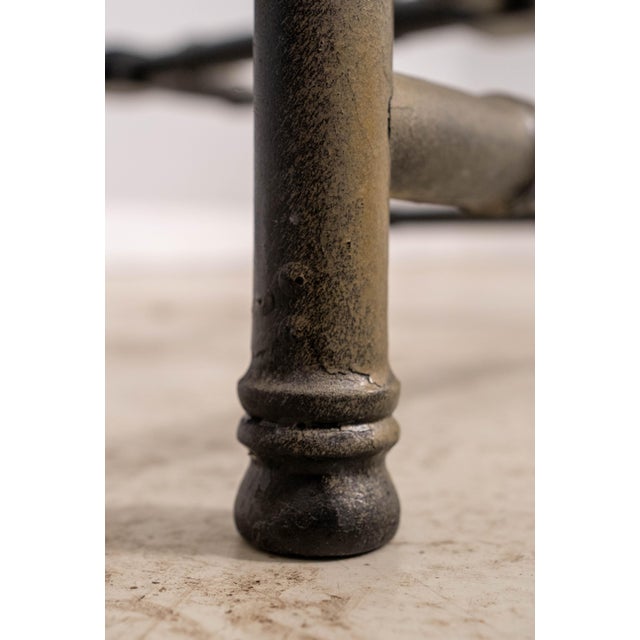 Gold Brass Tray Top Bamboo Form Coffee Table For Sale - Image 8 of 9