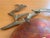 Bijan Style Birds in Flight 70's Brutalist Brass and Copper Sun Wall Sculpture For Sale - Image 9 of 11