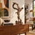 1980s Rare Jaru California HMG 27.5" Modernist Man Lifting Woman Sculpture 1985 For Sale - Image 5 of 14