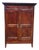 19th Century Louis Philippe Walnut Wardrobe For Sale
