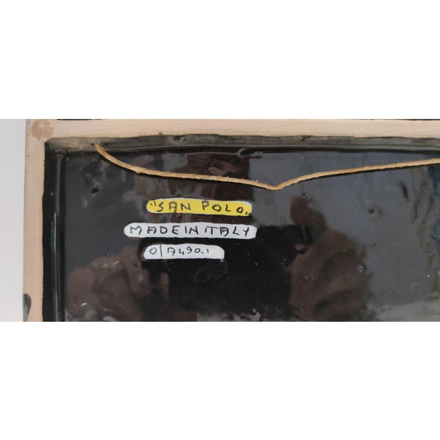 Pyriform Glazed Ceramic Plate by Otello Rosa for San Polo, Italy, 1950s For Sale - Image 6 of 14