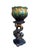 Vintage Weller Majolica Pottery Jardiniere & Pedestal Set For Sale - Image 9 of 9