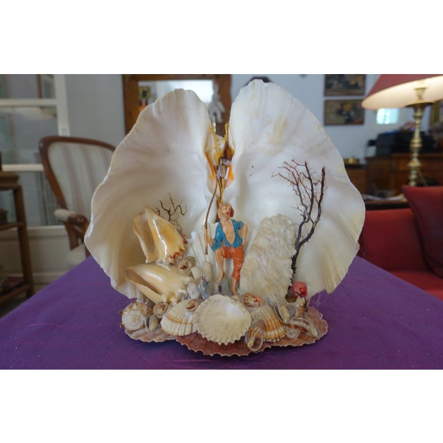 Large Vintage Kitsch Seaside Souvenir For Sale - Image 3 of 5