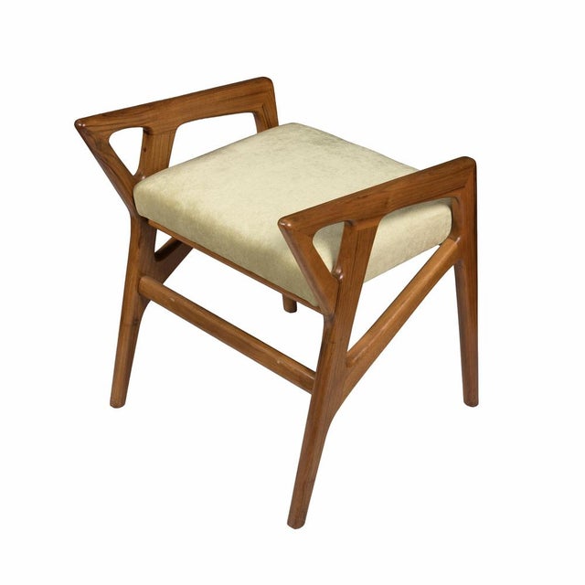 Cassina 687 Stool by Gio Ponti for Cassina, 1950s For Sale - Image 4 of 5