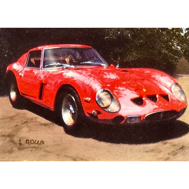 Luigi Rocca "1962 Ferrari 250 Gto" Hyperrealist Oil Painting For Sale In Los Angeles - Image 6 of 9