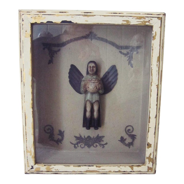 Vintage Mexican Retablo For Sale