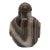 1970s Boswana Banded Agate Snuff Bottle For Sale