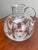 Traditional Vintage Tiffany & Co. Etched Crystal Pitcher Featuring a Lily of the Valley Floral Motif For Sale - Image 3 of 9