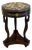Antique Victorian Specimen Marble Top Centre Table Mahogany Swan Support Side Table, 1860 For Sale