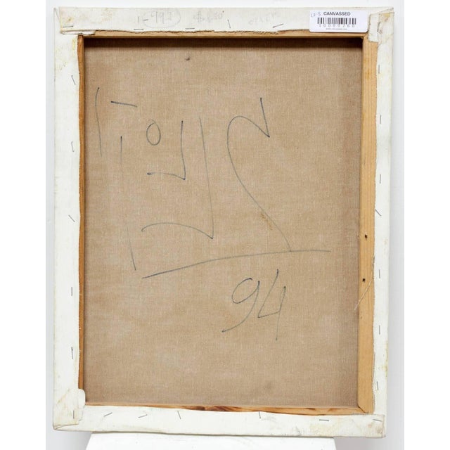 Figurative Unknown, Cheder Boy "Off to Yeshiva" Judaica Painting For Sale - Image 3 of 3