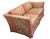 Chinoiserie Vintage Henredon Schoonbeck Floral Upholstered Loveseat With Rolled Arms For Sale - Image 3 of 9
