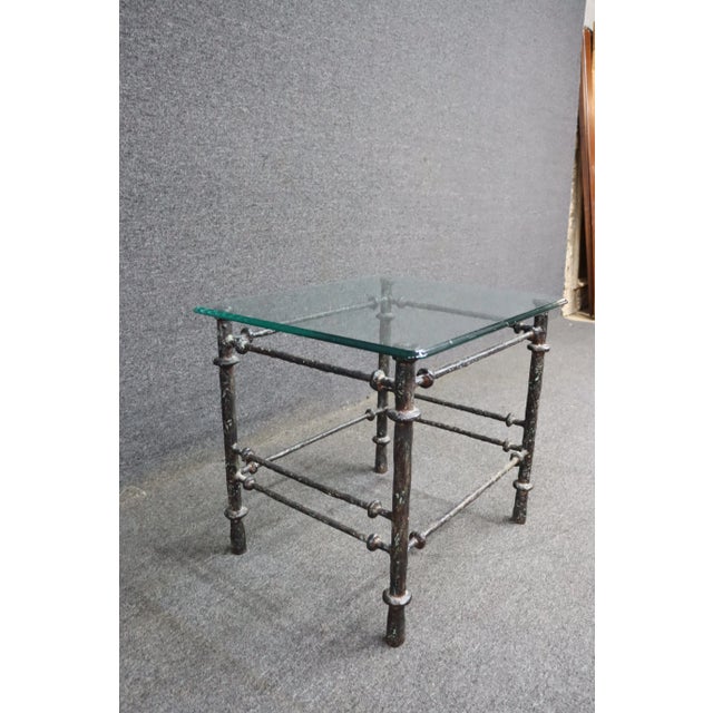 Bronze Twig Side Table For Sale - Image 4 of 10