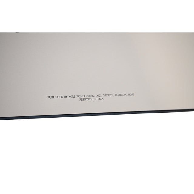 Printmaking Materials Robert Bateman “The Air, the Forest and the Watch” Signed & Numbered Limited Edition Print (1989) For Sale - Image 7 of 11