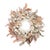 Welcome soft seasonal beauty into your home with this Mixed Foliage and Blossom Wreath. Featuring a graceful blend of...