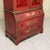 Wood Chinoiserie Trumeau with Chest of Drawers, 1950s For Sale - Image 7 of 18