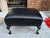 1970s 1970s Black Leather Stool With Opening Compartment For Sale - Image 5 of 5