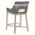 2020s Tapestry Olefin Fabric Outdoor Counter Stool by Essentials for Living For Sale - Image 5 of 6