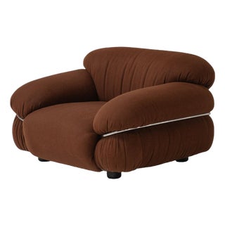 Sesann Lounge Chair by Gianfranco Frattini for Cassina, 1970s For Sale