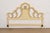 A gorgeous French Rococo or French Provincial Louis XV style king size headboard By Romweber USA, Circa 1950s Solid carved...