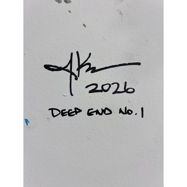 Deep End No. 1 - Original Abstract Painting by J. Kent Martin For Sale - Image 10 of 11
