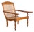 Dutch Colonial Indonesian Cane and Wood Plantation Chair with Extending Arms For Sale