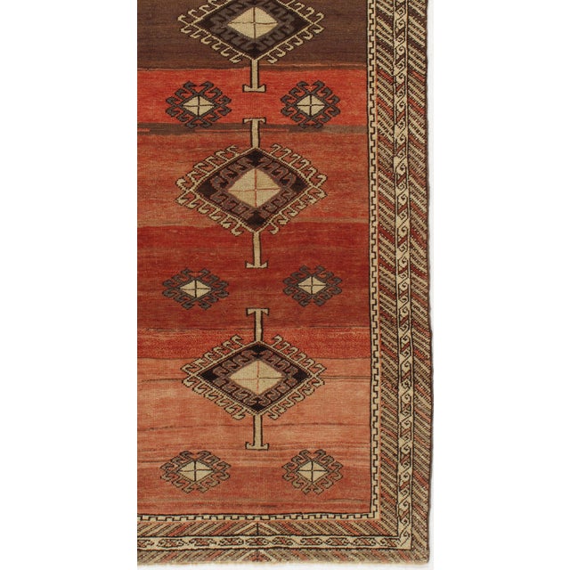 Turkish Vintage Turkish Oushak Rug 3'3 X 6'3 For Sale - Image 3 of 8