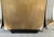 Jonathan Charles Jonathan Charles Asian Modern Brass and Black Wood Hammersmith End Table For Sale - Image 4 of 4