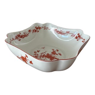 Mottahedeh Red Goa Serving Bowl For Sale