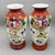 Boho Chic Large Antique Hand-Painted Bohemian Opaline Glass Vases, 1800s, Set of 2 For Sale - Image 3 of 18