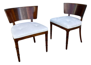 Art Deco Chairs, 1930s, Set of 2