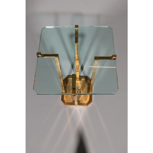Peter Ghyczy T18 Side Tables Polished Brass by Peter Ghyczy, 1970s For Sale - Image 4 of 9