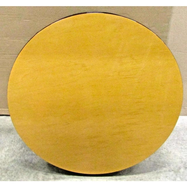 1990s 1990s Vintage Bombay Company Art Deco Style Round Coffee Table For Sale - Image 5 of 8