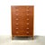 Dimensions: 31 1/4” L x 16” - 17 1/2” D x 48 1/4” H Origin: Denmark Designer: Unknown Manufacturer: Unknown Year: ca 1950s...