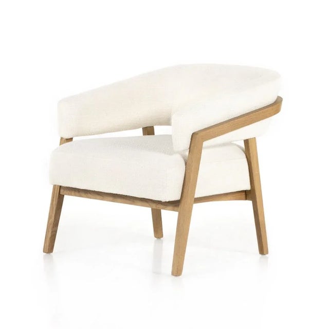 Four Hands Dexter Chair, Gibson White For Sale - Image 13 of 13
