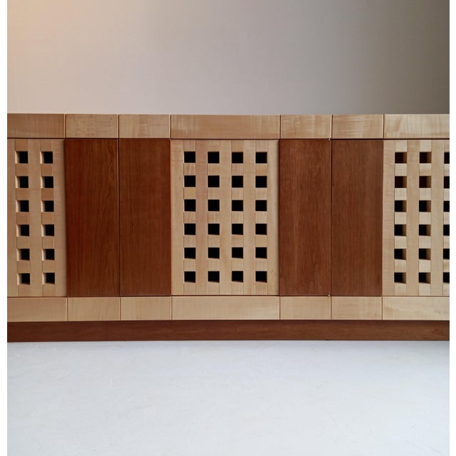 1980s Erasmo Sideboard by Ferdinando Meccani for Meccani Arredamenti, 1972 For Sale - Image 5 of 12