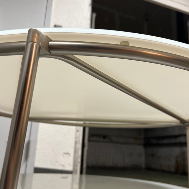 Vintage Ikea Double Glass Tray Round Coffee Table Chairish