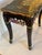 Mac Kenzie Childs Style Tropical Elephant Side Table Handpainted With Fringes For Sale - Image 4 of 6