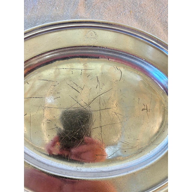 Early 20th Century International Silver Co Lycoming Hotel Silver Silverplate Platter For Sale - Image 6 of 10