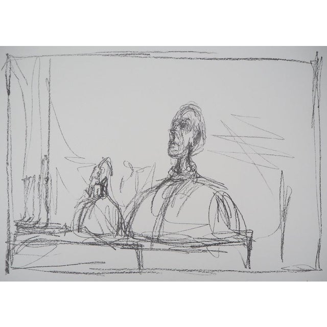 Modern Alberto Giacometti, Buste à l’atelier, Lithograph For Sale - Image 3 of 9