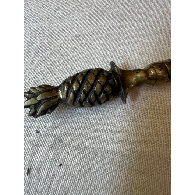1970s England Brass Letter Opener Pineapple Design For Sale In Atlanta - Image 6 of 8