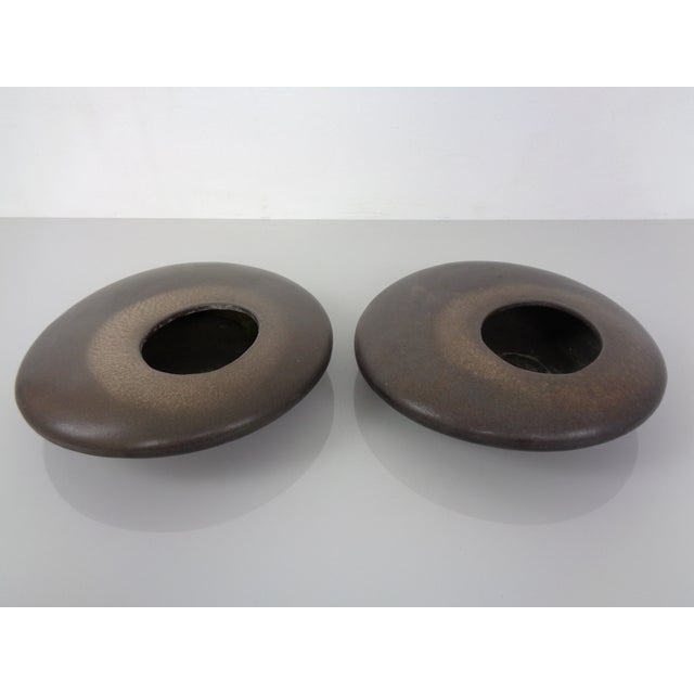 Studio Ceramic 01062 Vases from August Heissner, Germany, 1960s, Set of 2 For Sale - Image 13 of 13