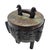 Brown Mid-20th Century Chinese Archaistic Patinated Metal Ding-Form Tripod Censer For Sale - Image 8 of 15