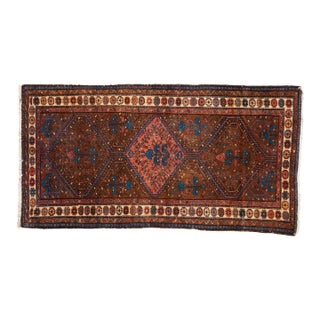 Vintage Kurdish Hamadan Rug - 3'5" X 6'7" For Sale