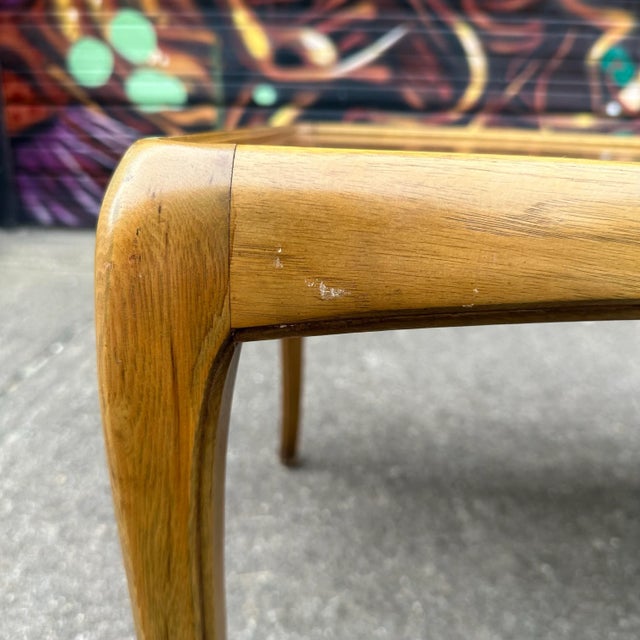 Thomasville Thomasville Coffee Table Traditional Modern Has Gibbings Look For Sale - Image 4 of 12