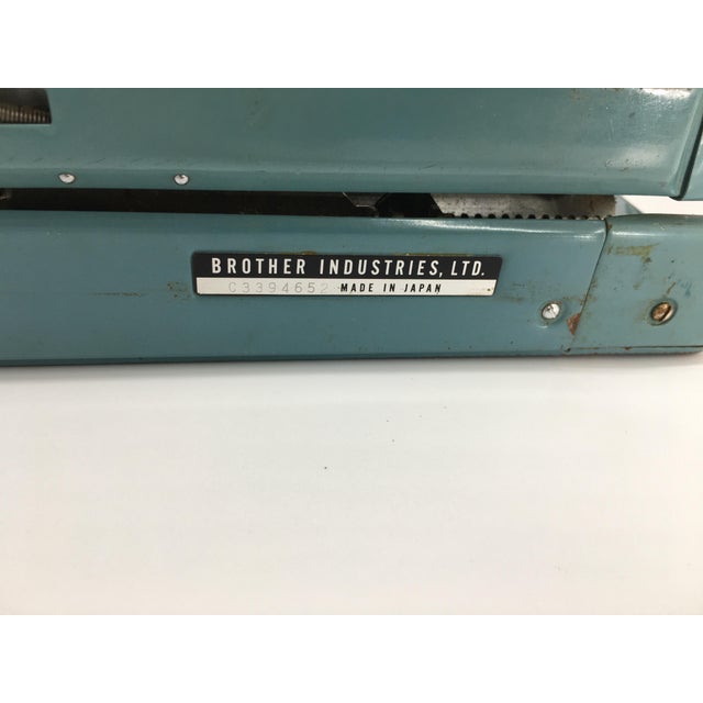 1960s MidCentury Brother Valiant Typewriter Chairish