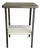 Late 19th Century Industrial Brushed Steel Apothecary Prep Table For Sale