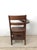 Antique Oak School Desk Chair With Writing Table and Under Seat Storage For Sale - Image 4 of 16